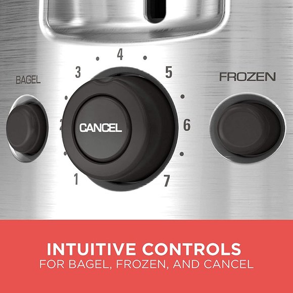 BLACK+DECKER 2-Slice Extra-Wide Slots Toaster - Picture 6 of 9